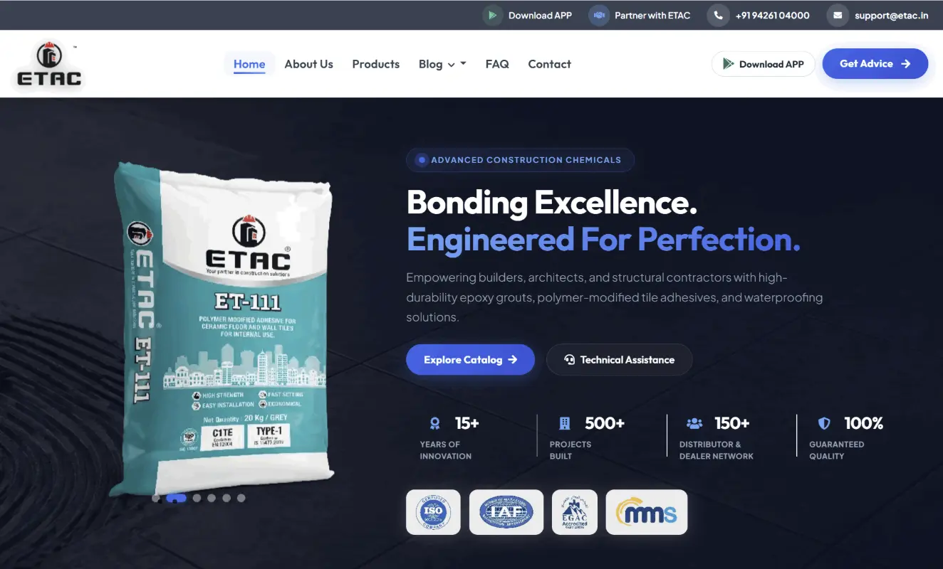 ETAC Construction Chemicals